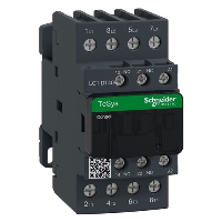 Schneider TeSys D Contactor 4 Pole 40A AC1 1 x N/C Auxiliary & 1 x N/O Auxiliary 110VAC Coil