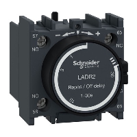 Schneider TeSys Off Delay Pneumatic Timer 0.1-30s 1 N/O + 1 N/C Contacts