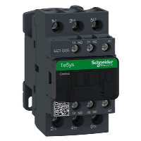 Schneider TeSys D Contactor 3 Pole 25A AC3 11kW 1 x N/C Auxiliary & 1 x N/O Auxiliary 24VDC Coil