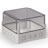 Ensto Cubo S Polycarbonate 175 x 175 x 125mmD Enclosure IP66/67