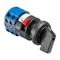 Kraus & Naimer CA10 ON/OFF Switch 3 Pole 60 Deg Switching Single Hole Fixing No Face Plate