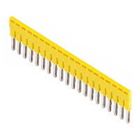 Wieland selos WT IVB WKF 2.5-20; 20 Pole Cross Connector for 2.5mm (5mm Wide) Terminal - price per 100