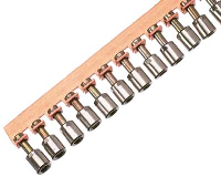 Wieland Selos WK VB WK 6 M-40; 40 Pole Cross Connector Connector for 6mm (8mm Wide) 57 Series Terminals (Can be cut) - price per 100