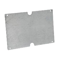 Fibox EURONORD Mounting Plate Galvanised Steel Dimensions 224 x 151 x 1.5mmD