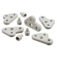 Fibox EURONORD Wall Fastening Lugs Pack of 4 - price per 1 (pack/4)