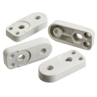 Fibox EK Set of 4 Wall Fixing Lugs for Fibox EK and SOLID - price per 1 (set/4)