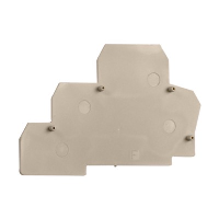 IMO ER Beige End Plate for ERT2E Triple Deck Terminal - price per 100