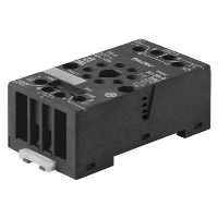 Finder 90 Series Black Double Pole 8 Pin Relay Base for 60.12 Relays