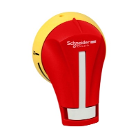 Schneider TeSys GS Red/Yellow Pistol Grip Handle for GS1, GS2DB3/4 & GS2GB3/4