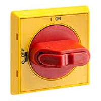 ABB OT Red/Yellow IP65 Handle for Door Mounted Switches