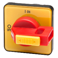 IMO LB69 Red/Yellow Isolator Handle 48 x 48mm