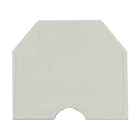 Wieland selos WK Grey End Plate for 2.5/4mm Terminal - price per 100