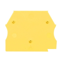 IMO ER Yellow End Plate for ER2.5-ER10 Terminal - price per 100