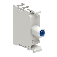 Lovato Platinum Blue LED 187-265VAC for use with Illuminated Pushbuttons & Lamps