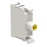 Lovato Platinum Yellow LED 12-30V AC/DC for use with Illuminated Pushbuttons & Lamps