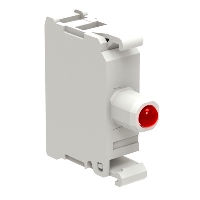 Lovato Platinum Red LED 12-30V AC/DC for use with Illuminated Pushbuttons & Lamps