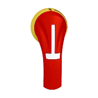 Schneider TeSys GS Red/Yellow Pistol Grip handle for GS2JB3-GS2QQB3 Fuse Switches & LK31 Isolators