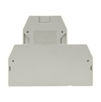 Wieland selos AP WT4E End Plate for WT4E Double Deck Terminal - price per 100