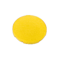 Eaton RMQ-Titan Yellow Button Plate for Pushbutton Actuator