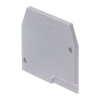 Entrelec SNA FEM62 Grey End Plate for M4/6.SNB Disconnect Terminal - price per 100