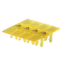 Wieland selos WK 10mm Terminal Warning Sign Cover (x4) - price per 100