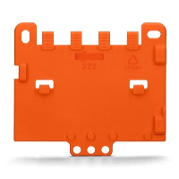 WAGO Strain Relief Plate for Mounting Carrier 221 or 222 Series