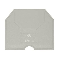 Wieland selos WK Grey End Plate for 10mm Terminal - price per 100