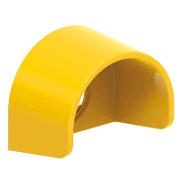 Lovato Platinum Yellow Shroud for Emergency Stop Buttons