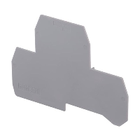 Entrelec SNA FEM6D Grey End Plate for M4/6 Double Deck Terminal - price per 100