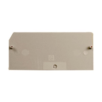 IMO ER Beige End Plate for ERF2 Fuse Terminal - price per 100