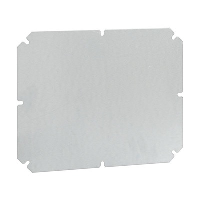 Schneider Thalassa NSYTBS Mounting Plate for 291 x 241mm Enclosures Galvanised Steel Plate Dimensions 265 x 215mm