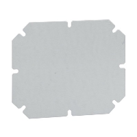 Schneider Thalassa NSYTBS Mounting Plate for 192 x 164mm Enclosures Galvanised Steel Plate Dimensions 168 x 140mm