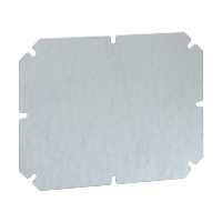 Schneider Thalassa NSYTBS Mounting Plate for 241 x 194mm Enclosures Galvanised Steel Plate Dimensions 215 x 168mm