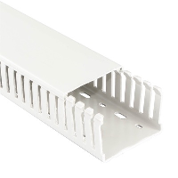 Betaduct PVC Narrow Slot Trunking 100W x 100H White RAL9010 Box of 8 Metres (4 Lengths) - price per 1 (box)