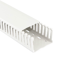 Betaduct PVC Narrow Slot Trunking 25W x 37.5H White RAL9010 Box of 24 Metres (12 Lengths) - price per 1 (box)