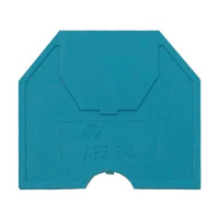 Wieland selos WK Blue End Plate for 2.5/4mm Terminal - price per 100