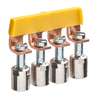 Wieland Selos WK IVBWK 6-4; 4 Pole Insulated Cross Connector for 6mm (8mm Wide) 57 Series Terminals - price per 100