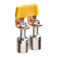 Wieland Selos WK IVBWK 6-2; 2 Pole Insulated Cross Connector for 6mm (8mm Wide) 57 Series Terminals - price per 100
