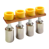 Wieland Selos WK IVBWKN 35-4; 4 Pole Insulated Cross Connector for 35mm (16mm Wide) 57 Series Terminals - price per 100