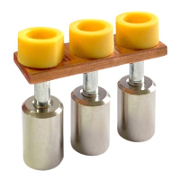 Wieland Selos WK IVBWKN 35-3; 3 Pole Insulated Cross Connector for 35mm (16mm Wide) 57 Series Terminals - price per 100