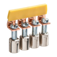 Wieland Selos WK IVBWK 2.5-4; 4 Pole Insulated Cross Connector for 2.5mm (5mm Wide) 57 Series Terminals - price per 100
