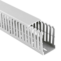Betaduct PVC Narrow Slot Trunking 100W x 50H Grey RAL7030 Box of 8 Metres (4 Lengths) - price per 1 (box)