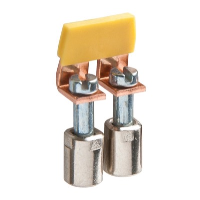 Wieland Selos WK IVBWK 4-2; 2 Pole Insulated Cross Connector for 4mm (6mm Wide) 57 Series Terminals - price per 100