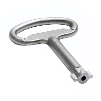 Schneider Spacial Metal Key for 5mm Double Barrel Insert