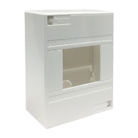 Schneider Electric Mini Opale 6 Module Distribution Enclosure White 160H x 119W x 65mmD
