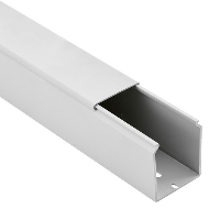 Betaduct PVC Solid Wall Trunking 37.5W x 37.5H Grey RAL7030 Box of 24 Metres (12 Lengths) - price per 1 (box)