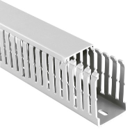 Betaduct PVC Narrow Slot Trunking 50W x 37.5H Grey RAL7030 Box of 16 Metres (8 Lengths) - price per 1 (box)