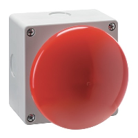 Lovato LP9 Foot & Palm Switch Red Head 1x N/C & 1 x N/O Contacts Spring Return