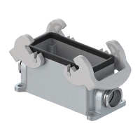 Wieland revos BASIC Size 16 Closed Bottom Base with 2 Cable Glands M25 Single Locking Lever