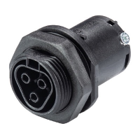 Wieland RST 3 Pole Female Panel Mount Connector M25 Screw Terminals - price per 100